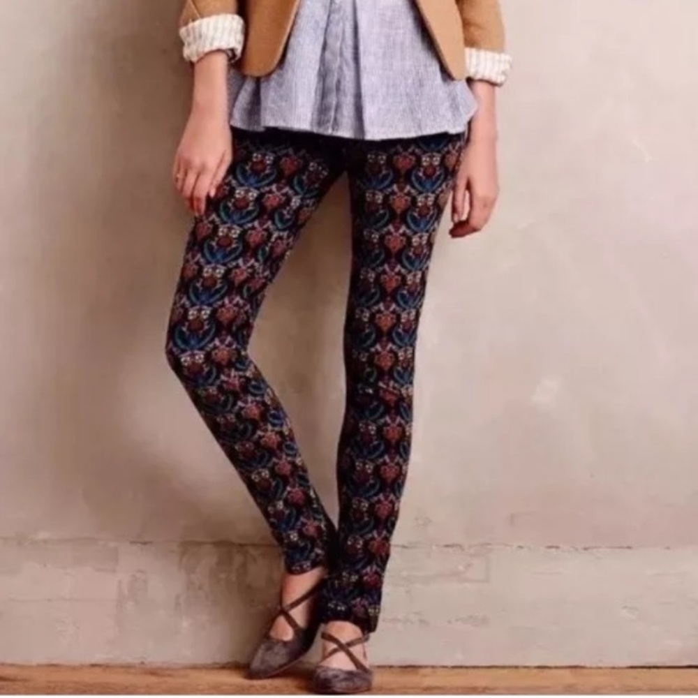 Anthro Pilcro Serif Skinny Cords / Corduroy Pants